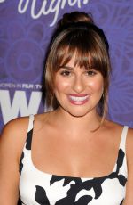 LEA MICHELE at Vriety and Women in Film Emmy Nominee Celebration