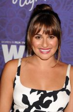LEA MICHELE at Vriety and Women in Film Emmy Nominee Celebration