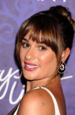 LEA MICHELE at Vriety and Women in Film Emmy Nominee Celebration
