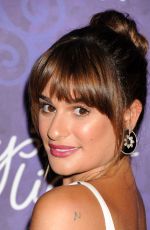 LEA MICHELE at Vriety and Women in Film Emmy Nominee Celebration