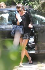 LEA MICHELE Out and About in West Hollywood