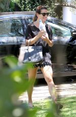 LEA MICHELE Out and About in West Hollywood