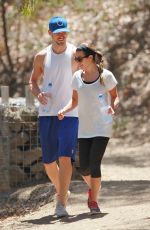 LEA MICHELE Out Hikinig in the Hollywood Hills