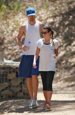 LEA MICHELE Out Hikinig in the Hollywood Hills