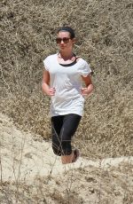 LEA MICHELE Out Hikinig in the Hollywood Hills
