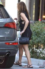 LEA MICHELE Out Shopping in Los Angeles 1408