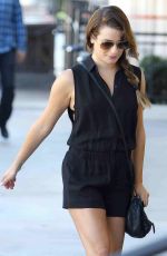 LEA MICHELE Out Shopping in Los Angeles 1408