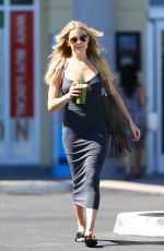 LEANN RIMES in Dress Out Shopping in Calabasas