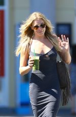 LEANN RIMES in Dress Out Shopping in Calabasas