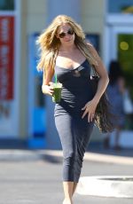 LEANN RIMES in Dress Out Shopping in Calabasas