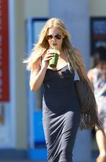 LEANN RIMES in Dress Out Shopping in Calabasas
