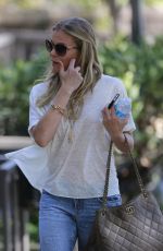 LEANN RIMES in jeans Arrives at Warner Brothers Studios in Los Angeles