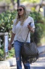 LEANN RIMES in jeans Arrives at Warner Brothers Studios in Los Angeles