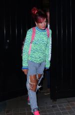 LILY ALLEN at Chiltern Firehouse in London