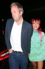 LILY ALLEN at Chiltern Firehouse in London