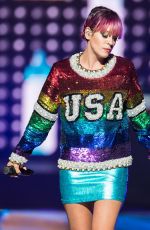 LILY ALLEN Performs at Miley Cyrus