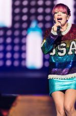 LILY ALLEN Performs at Miley Cyrus