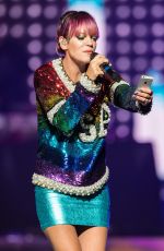 LILY ALLEN Performs at Miley Cyrus