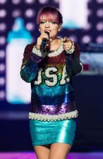 LILY ALLEN Performs at Miley Cyrus