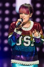 LILY ALLEN Performs at Miley Cyrus