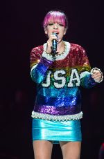 LILY ALLEN Performs at Miley Cyrus