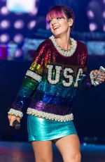 LILY ALLEN Performs at Miley Cyrus