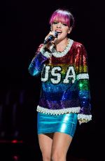 LILY ALLEN Performs at Miley Cyrus