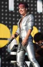 LILY ALLEN Performs at V Festival at Hylands Park
