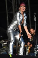 LILY ALLEN Performs at V Festival at Hylands Park
