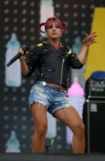LILY ALLEN Performs at V Festival in Chelmsford