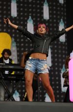 LILY ALLEN Performs at V Festival in Chelmsford
