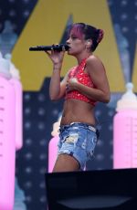 LILY ALLEN Performs at V Festival in Chelmsford