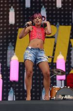 LILY ALLEN Performs at V Festival in Chelmsford