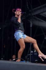 LILY ALLEN Performs at V Festival in Chelmsford