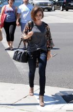 LILY COLLINS Out and About in Los Angeles 1408