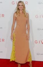 LINDSAY ELLINGSON at The Giver Premiere in New York