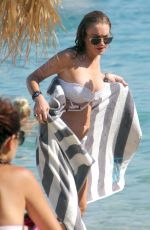 LINDSAY LOHAN in Bikini in Greece