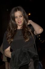 LIV TAYLOER Arrives at Shoreditch House in London