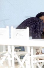 LIV TYLER and Dave Gardner Out in Formentera