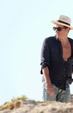 LIV TYLER and Dave Gardner Out in Formentera