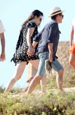 LIV TYLER and Dave Gardner Out in Formentera
