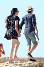 LIV TYLER and Dave Gardner Out in Formentera
