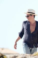 LIV TYLER and Dave Gardner Out in Formentera