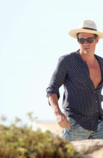 LIV TYLER and Dave Gardner Out in Formentera
