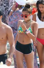 LOURDES LEON in Bikini at a Beach in Cannes