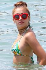 LOURDES LEON in Bikini at a Beach in Cannes