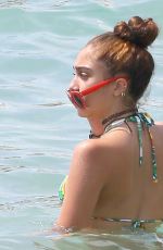 LOURDES LEON in Bikini at a Beach in Cannes