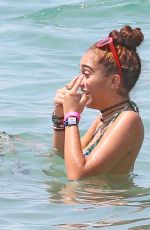 LOURDES LEON in Bikini at a Beach in Cannes