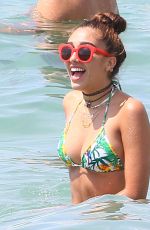 LOURDES LEON in Bikini at a Beach in Cannes