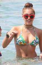 LOURDES LEON in Bikini at a Beach in Cannes